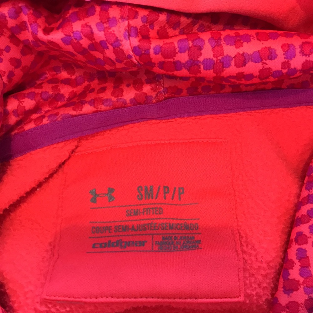 Under Armour pink fleece hoodie - Picture 5 of 5